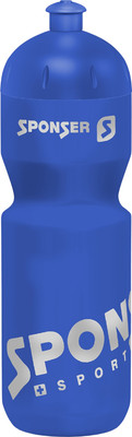 Бутылка для воды Sponser 26111 (750мл, синий метал/серебряный)