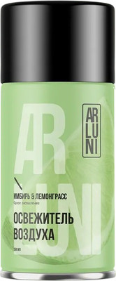 Сменный блок для освежителя воздуха Arluni Имбирь Лемонграсс (250мл)