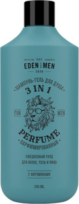 Шампунь-гель для душа Eden For men (250мл)