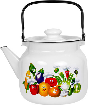 Чайник Лысьвенские эмали Веселые овощи С-2713 П2/4РчЭК
