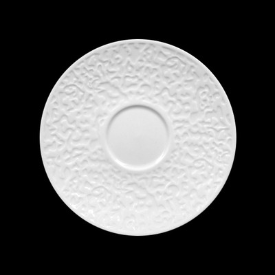 Блюдце Corone Nori LQ-QK15305 / фк5640 (белый)