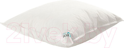 Подушка для сна D'em Пухнатыя воблачкi 68x68 (белый/желтый)