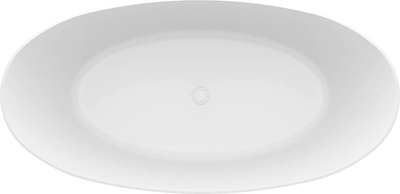 Ванна из искусственного камня Belux Дубай ВД-1600 (18, белый матовый/Solid Surface)