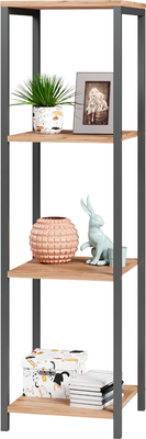 Стеллаж Mio Tesoro Mini Joy Loft (дуб золотой крафт/черный)