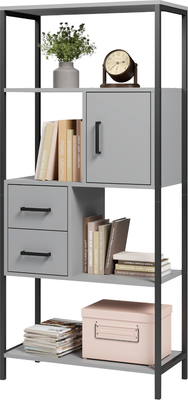 Стеллаж Mio Tesoro Cool Joy Loft (серый/черный)