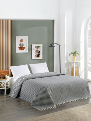 Покрывало METEOR Devone с бахромой 200x230 (12309 антрацит)