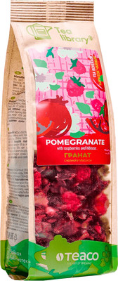 Чайный напиток Teaco Гранат с малиной и гибискусом (100г)