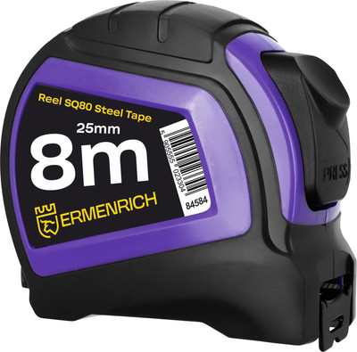 Рулетка Ermenrich Reel SQ80 / 84584 (фиолетовый)