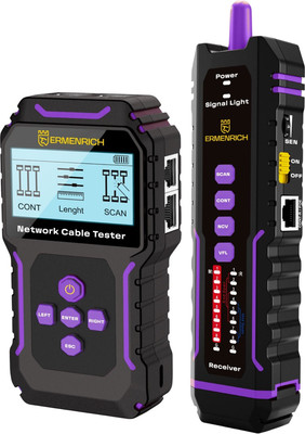 Кабельный тестер Ermenrich NetGeeks NP45 / 84554