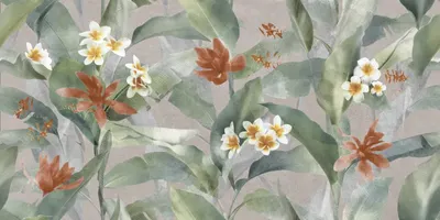 Плитка Meissen Floresta Джунгли 17550 (600x1200, многоцветный)