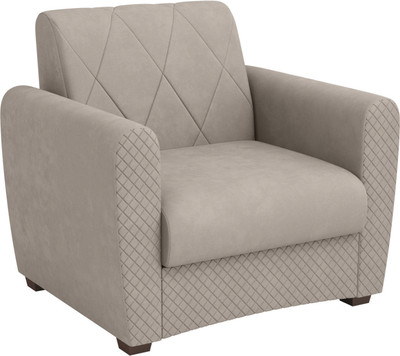 Кресло-кровать Олмеко Эдвин М (велюр, прага капучино)