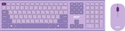 Комплект клавиатура и мышь Acer OCC205 / ZL.ACCEE.00D (фиолетовый)