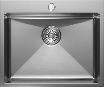 Мойка кухонная Mixline Pro 555133 (сатин, с сифоном)