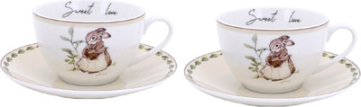 Набор для чая/кофе JEWEL Мамина любовь ПС0053-03 (4пр, нью бон)