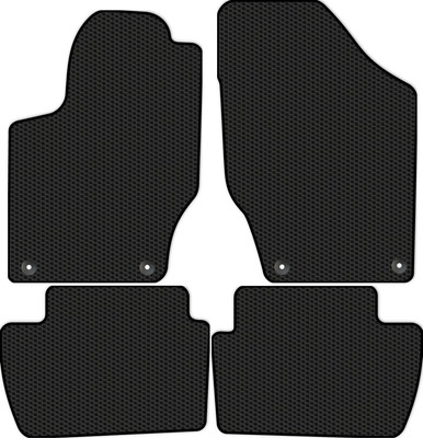 Комплект ковриков для авто Alicosta 1058_1 для Peugeot 308 I хэтчбек 5дв/4A/C 2007-2014 (EVA соты, черный)