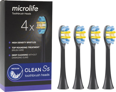 Насадка для зубной щетки Microlife Clean S5 (средней жесткости)