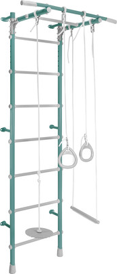 Детский спортивный комплекс Формула здоровья Ваниль / В17.16-П (бирюзовый/серый)