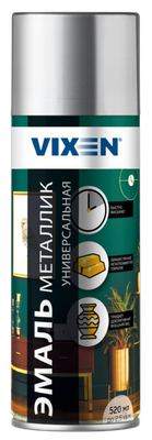 Эмаль Vixen VX19130 (520мл, хром зеркальный)