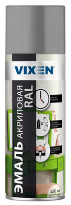 Эмаль Vixen Акриловая VX37035 (520мл, светло-серый RAL 7035)