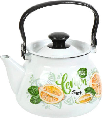 Чайник КМЗ Лимон 42104-132/6-У4 (белый)