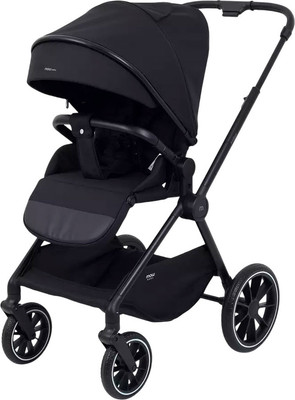 Детская универсальная коляска MOWbaby Amber 2 в 1 / MB067 (черный)