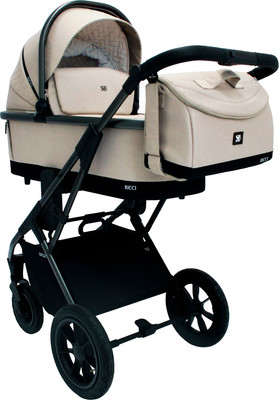 Детская универсальная коляска Sweet Baby Ricci Air 2в1 (капучино)