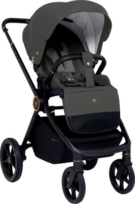 Детская универсальная коляска Sweet Baby Stella Plus 2в1 (темно-серый)