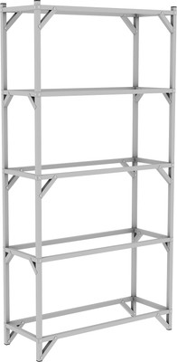 Стеллаж металлический ИМпласт 15332 (2м)