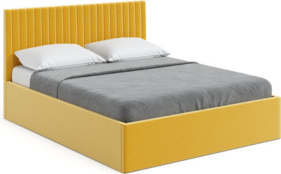 Двуспальная кровать Mio Tesoro Юджи 140x200 (Velutto 56)