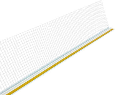 Профиль примыкающий оконный Profilsystems С сеткой и пыльником 6мм (2.4м)