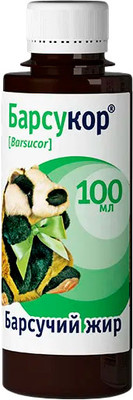 Жирные кислоты Барсукор Барсучий жир (100мл)
