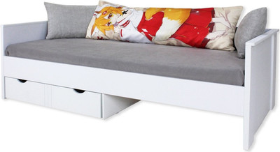 Кровать-тахта Аквилон Санти №900.4 (белое сияние)