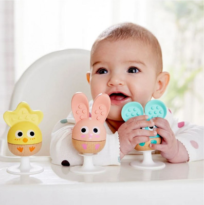 Набор погремушек Hape Малышам Веселое трио / E0123_HP