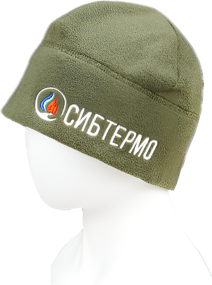 Шапка для охоты и рыбалки СИБТЕРМО Флисовая 001 / 0461001.03 (р.56-58, хаки)