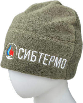 Шапка для охоты и рыбалки СИБТЕРМО Флисовая 002 / 0461002.03 (р.56-58, хаки)