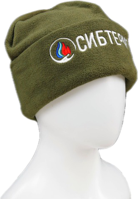 Шапка для охоты и рыбалки СИБТЕРМО Флисовая 004 / 0461004.03 (р.56-58, хаки)