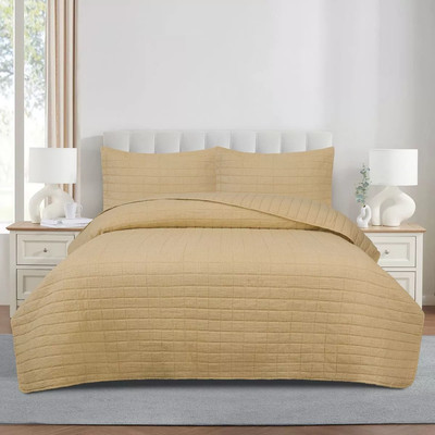 Набор текстиля для спальни Arya Minimalist 250x260 / 8680943250230 (бежевый)