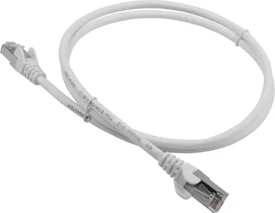Кабель Lanmaster LAN-PC45/S5E-1.0-WH