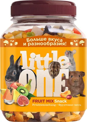 Лакомство для грызунов Mealberry Little One Фруктовая смесь (180г)