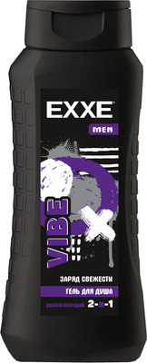 Шампунь-гель для душа Exxe Vibe Увлажняющий (400мл)