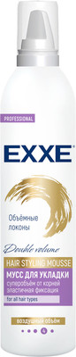 Мусс для укладки волос Exxe Обьемные локоны (250мл)