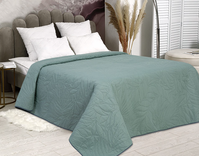 Покрывало АртПостель Фисташковый с кантом 2241/1 (ультрастеп, 150x215)