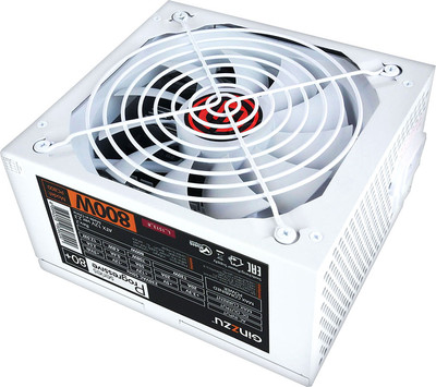 Блок питания для компьютера Ginzzu PC800 800W (белый)