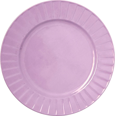 Тарелка столовая обеденная HomeQueen Летние воспоминания 77102 (сиреневый)