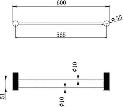 Держатель для полотенца Allen Brau Priority 4.0 6.31C12-31 / 327954