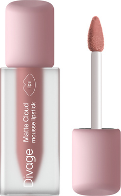 Жидкая помада для губ Divage Matte Cloud Liquid Lipstick тон 01 персиковый