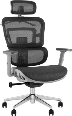 Кресло офисное TopChairs Techno Professional WH-A33G (серый)