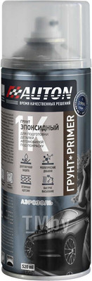 Грунтовка автомобильная AUTON Эпоксидная ATN-A07356 (520мл, серый)