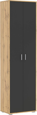 Шкаф Олмеко Антре 65.07 (дуб вотан/диамант серый/белый)