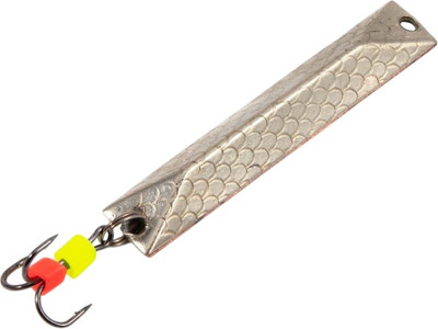 Блесна Yaman Шпала c тройником 40мм / Я-БВ226 (никель/медь)